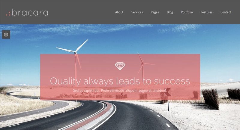 Bracara Drupal Theme