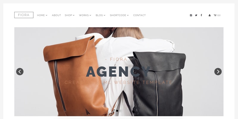 Fiora Drupal Theme