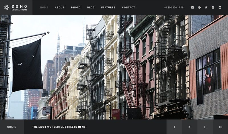 Soho Drupal Theme