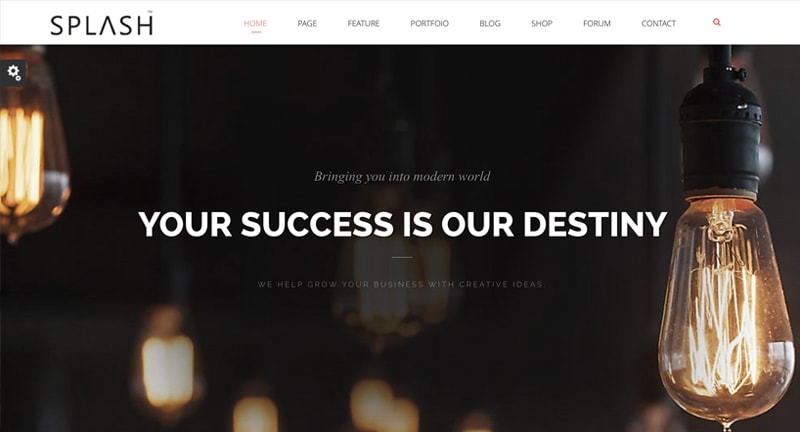 Splash Drupal Theme